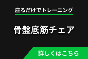座るだけでトレーニング 骨盤底筋チェア